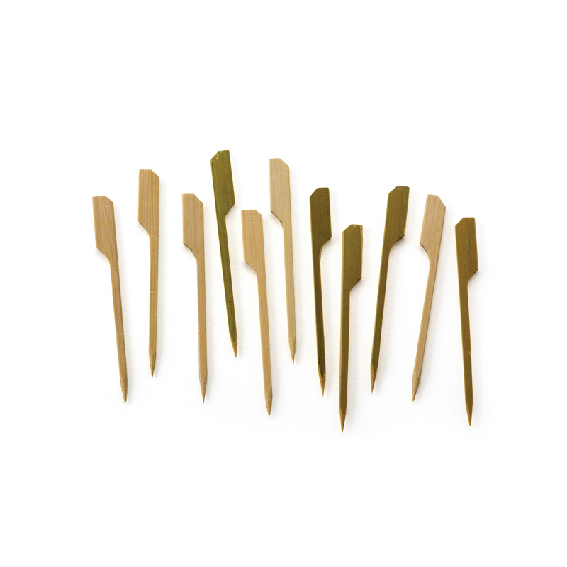 BAMBOO FLAT-FLAG APPETIZER PICKS