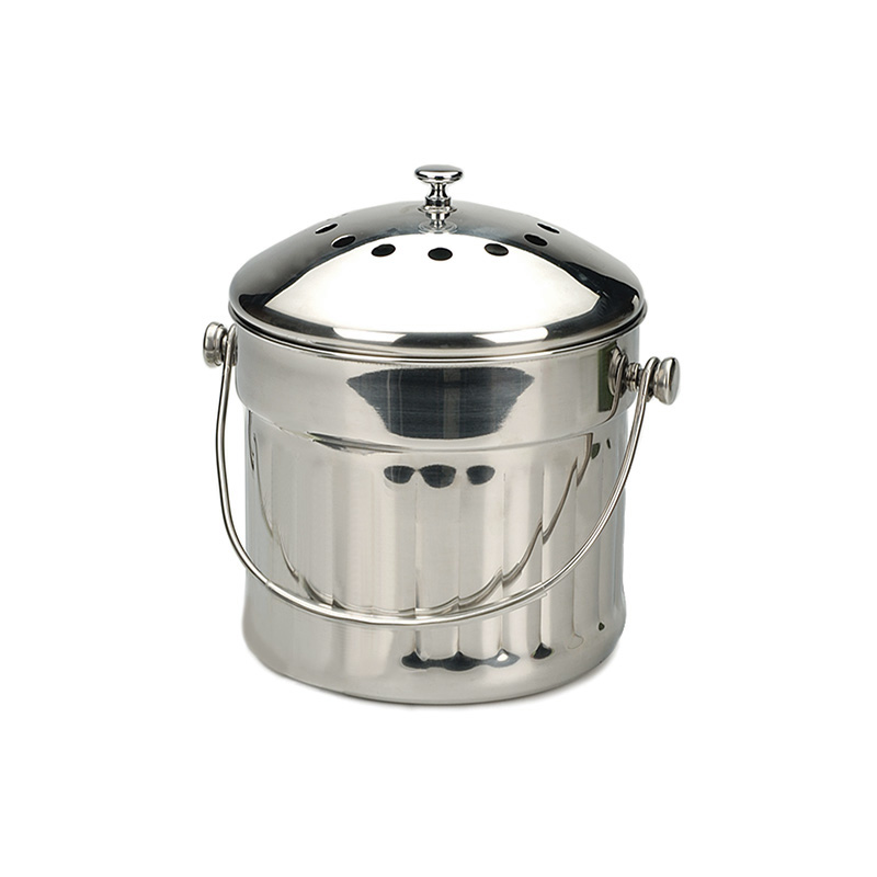 S.S. EXTRA LARGE COMPOST PAIL - 1.5 GALLON